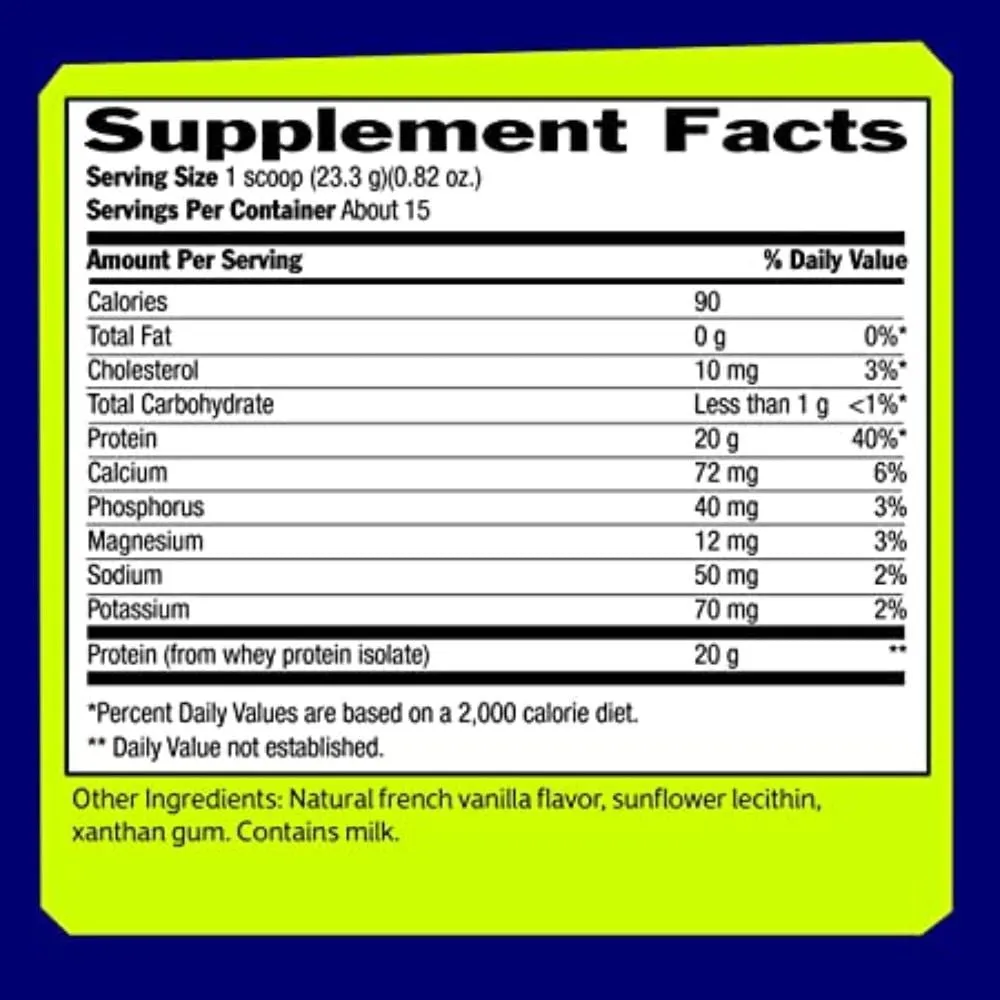 Biochem 100% Whey Natural 12.3oz