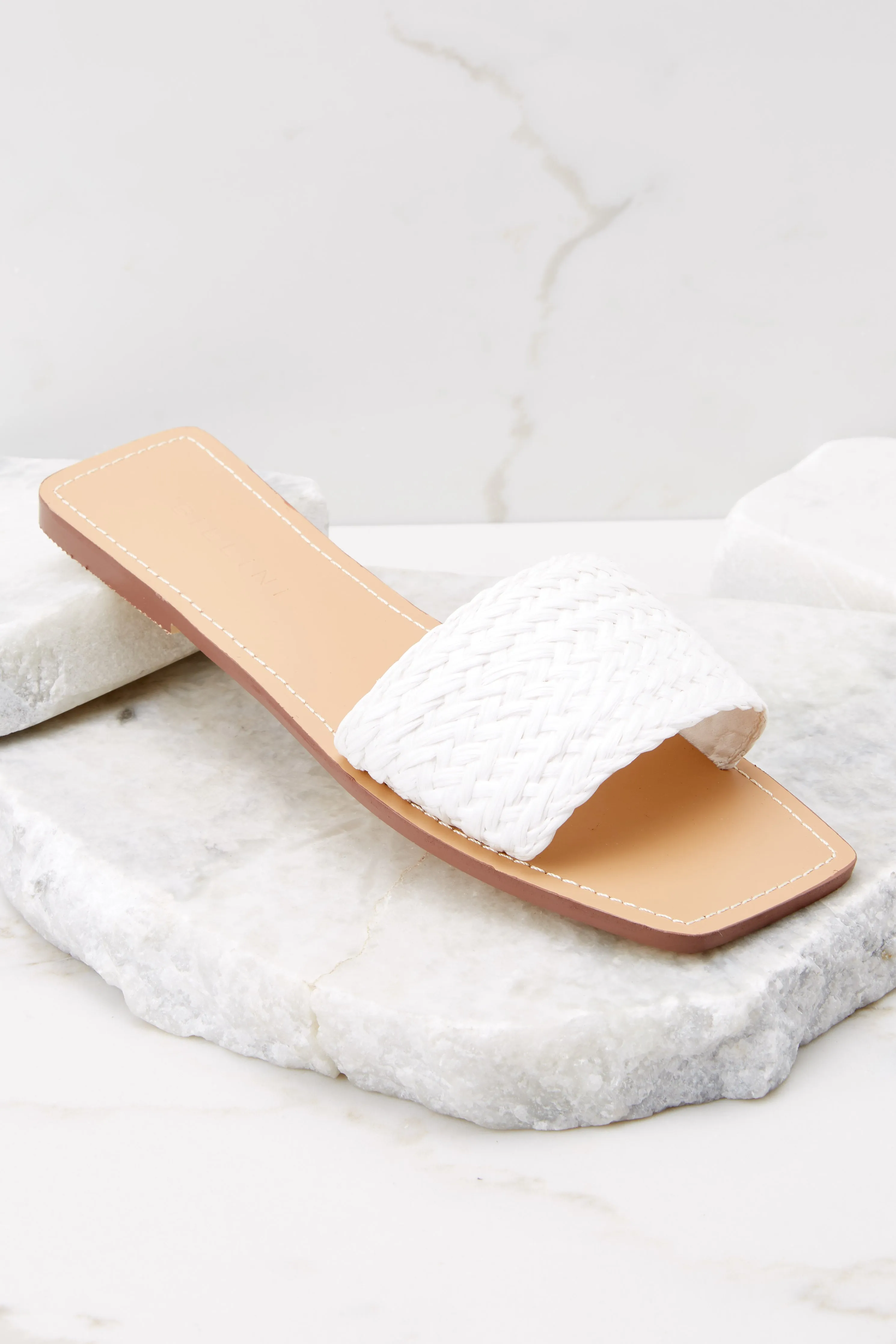 Inisha Ivory Raffia Sandals