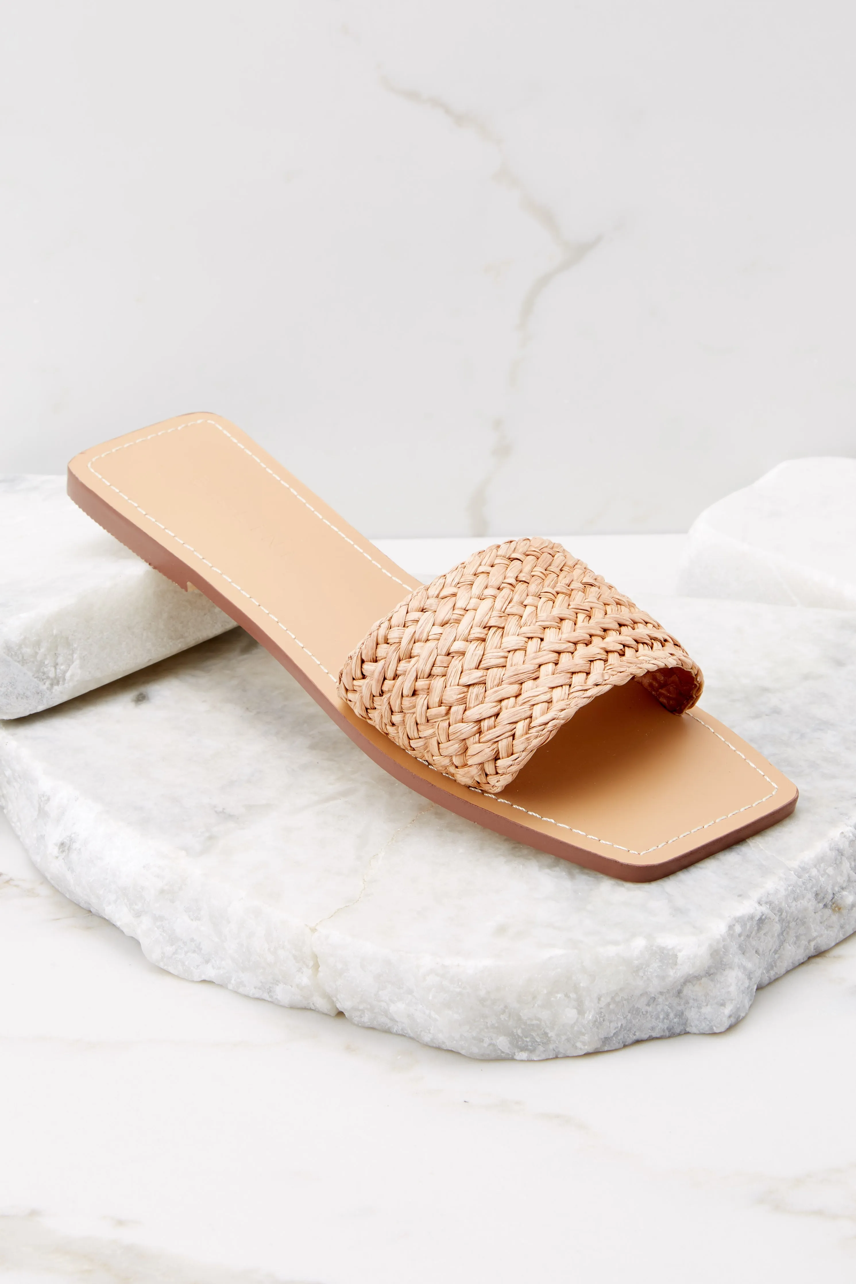 Inisha Sugar Brown Raffia Sandal