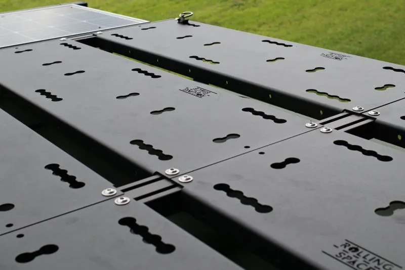 Rolling Space - Roof Rack VW T3 - SpaceRack Modular - Ultra-Flat - Robust - L4 - Extended - KIT