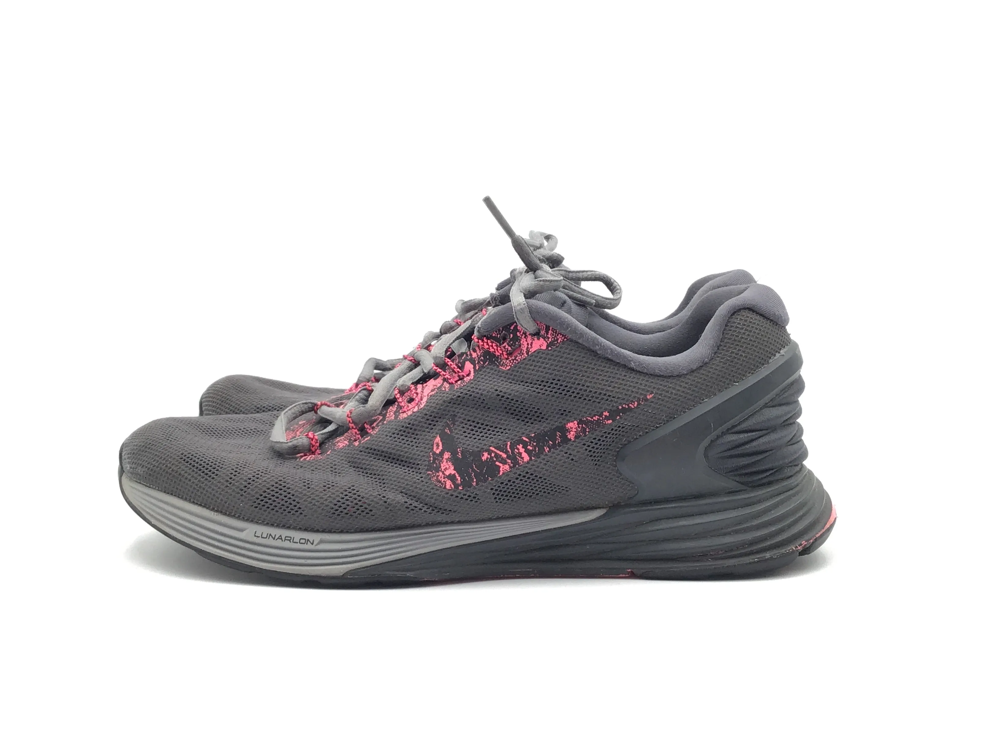 Shoes Athletic By Nike In Pinkgray, Size: 8