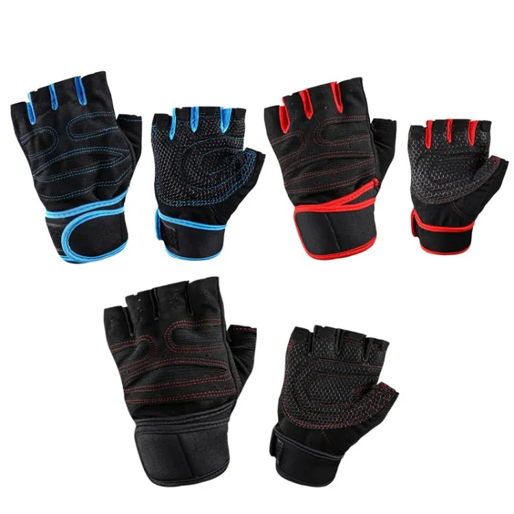 ST-2120 Gym Exercise Equipment Anti-Slip Gloves, Size: XL(Red)
