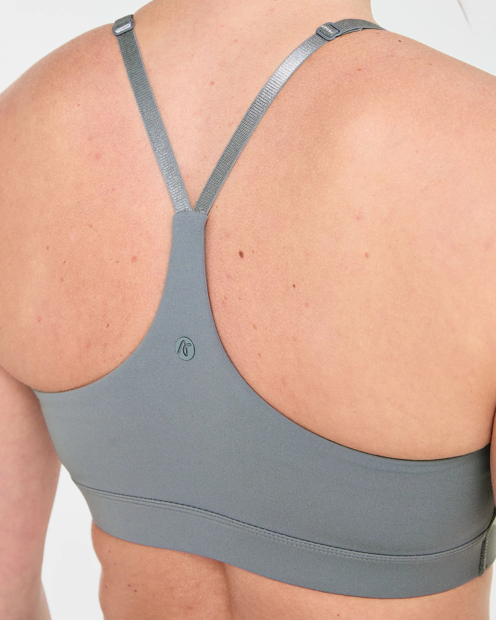 Staple Sports Bra - Grey